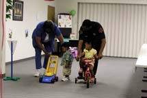 Children on Trikes